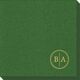 Petite Dotted Circle Duogram Linen Like Napkins Image 3 of 3